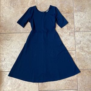 Navy Emma dress by Virginia Dare Dress Co